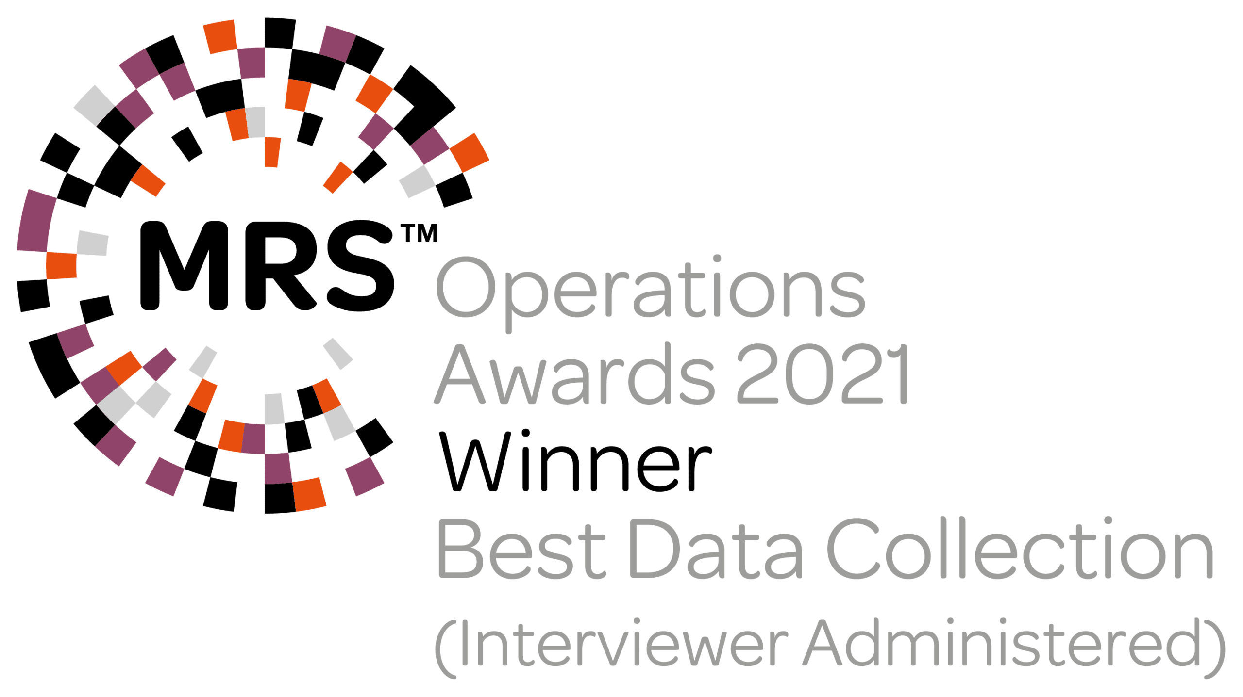 MRS Operations Awards 2021 Winner Logo